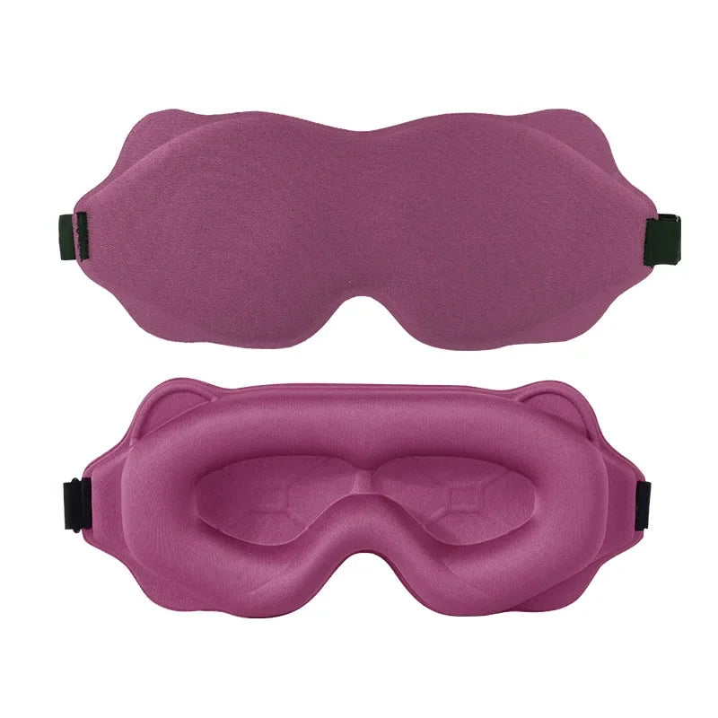 3D Sleeping Mask Block Out Light Sleep Mask for Eyes Soft Sleeping Aid Eye Mask for Travel Eyeshade Night Breathable Slaapmasker