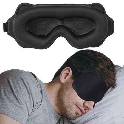 3D Sleeping Mask Block Out Light Sleep Mask for Eyes Soft Sleeping Aid Eye Mask for Travel Eyeshade Night Breathable Slaapmasker